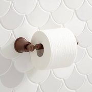 Signature Hardware FH 8989B-ORB Copper Liberty Brass Toilet Roll Holder, Oil Rubbed Bronze