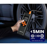 NEXPOW MS22C-003-CQB-DS/WAL 150PSI Air Compressor with Digital Pressure Gauge, Black