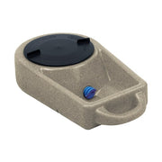 Dakota 283 Dine N Dash Feeding System with Dakota Guard Antimicrobial, Portable Pet Bowl, 2.5 Gallon Water Capacity, 8-Inch Twist Lid, Coyote Granite, D2-AM-DD-COY