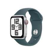 Apple Watch Sport Band, 40mm, Lake Green, S/M, Fluoroelastomer with Aluminum Pin Closure, MAX54AM/A
