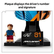 LEGO Editions McLaren F1 Team Oscar Piastri Helmet Building Set, 793 Pieces, Multicolor, 43017