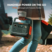 Jackery E240 v2 Explorer Portable Power Station, 256Wh LiFePO4 Battery with 300W AC/100W USB-C Output, Explorer 240 v2