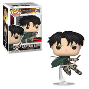 Funko Pop Animation Attack on Titan Captain Levi Ackerman 3.75 Inch Vinyl Figure AAA Anime Exclusive 68754