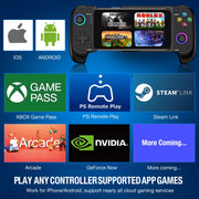 Beboncool MC100 Wireless Gamepad Controller with Hall Effect Joysticks, Bluetooth, Dual Vibration, RGB Lighting