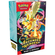 Pokemon Mega Evolution Ascended Heroes Booster Bundle, 6 Booster Packs, Multicolor, 10-10311-114