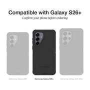 OtterBox Defender Series Pro Phone Case with Built-In Magnets for Fast Charge, Rugged Tri-Layer Protection, Black, Compatible with Samsung Galaxy S26+