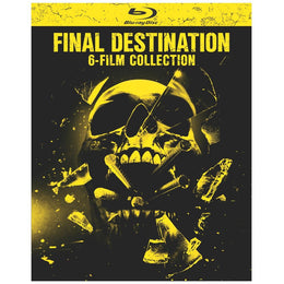 SDS Final Destination 6-Film Collection Blu-ray Movie Set, Horror Thriller, Rated R, 3 Discs, 1080p