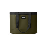 YETI Camino 50 Carryall Tote Bag, Waterproof ThickSkin Shell, Deployable Dividers, Olive