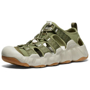 KEEN Hyperport H2 Men's Closed Toe Athletic Sandals, Martini Olive, Plaza Taupe, Size 8, Synthetic, 1028654