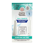 Gurunanda Lion & Lamb 2.0 Electric Toothbrush and Water Flosser Combo, White