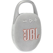JBL Clip5Wht Clip 5 Portable Waterproof Bluetooth Speaker, White