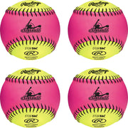Rawlings Official League Use Fastpitch Softballs 10in 4ct