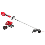 Milwaukee M18 Fuel 16 in. Brushless Cordless String Trimmer Kit, 1.76 HP POWERSTATE Motor, Includes 12.0 Ah Battery and Charger, Black/Red, 3046-21HD