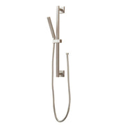 Amaury Adjustable Wall Mount Slide Bar with Handshower - Brushed Nickel