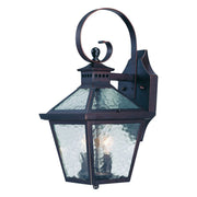 Acclaim 7662ABZ Bay Street Collection 2-Light Wall Mount Outdoor Light Fixture, Architectural Bronze