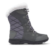 Columbia Ice Maiden II Women's Waterproof Insulated Winter Boots, Shale Dark Raspberry, Size 8.5, 155417