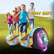 Mosta K6 Electric Hoverboard with Self-Balance Electric Scooter, Sweet Gummy