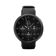 Reebok Stride Smartwatch, Fitness Tracker with Heart Rate and SpO2 Monitor, 1.43 in AMOLED Display, 80+ Sports Modes, 10-Day Battery, IP68 Water Resistant, Black