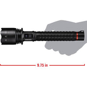 Coast XP40R 8000 Lumen Rechargeable Dual-Power LED Flashlight with POWERiQ Real-TIME Display