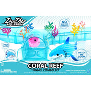Zhu Zhu Z1013 Aquarium Coral Reef Tunnel Playset w/ Fish Included