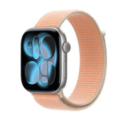 Apple MHYV4AM/A Watch Band Sport Loop, Cantaloupe, 46mm, One Size Fits Most