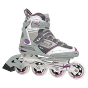 Roller Derby Aerio Q-60 Women's Inline Skates, Black/Pink, Size 9, I368PK-09