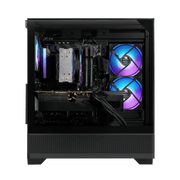 iBUYPOWER ESA7R77XT01v10 Gaming PC Desktop Ryzen 7 8700F 4.1GHz AMD Radeon RX 7700XT 12GB 32GB RAM 1TB SSD Win 11 Home Black