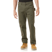 Dickies Relaxed-Fit Straight-Leg Carpenter Sanded-Duck Jeans for Men - Rinsed Moss Green -36x30