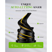 SHARDOR Compact Powerful Juicer Easy-to-Clean Fruit and Vegetable Juicer, Low-Noise Juicer Machine