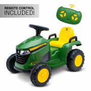 John Deere 6V Battery Powered Ride-On Tractor with Remote Control, Green, Toddler Toy for Ages 18 to 36 Months