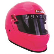 RaceQuip Pro20 Full Face Racing Helmet, Snell SA2020 Certified, FRP Composite Shell, Hot Pink, Large, 276885RQP