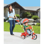 Little Tikes 639814C 5-in-1 Deluxe Ride & Relax, Reclining Trike - Red