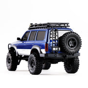 FMS FCX18 LC80 Toyota Land Cruiser 80 V2 RTR Electric Radio Control Car, Blue, 1/18 Scale