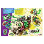 MGA Entertainment Ninjombie Prime Slime Dragon Vehicle with Dual Slime Blasting Cannons, Multicolor, Ages 6+