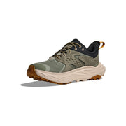 HOKA 1141632F-SMSST Anacapa 2 Low GTX Waterproof Hiking Shoes for Men - Sea Moss/Oatmeal - 11.5M