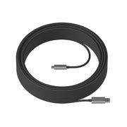 Logitech Strong USB Data Transfer Cable, Active Optical, USB 3.2 Gen 2, USB Type A to USB Type C, 25m, Black, 939-001802