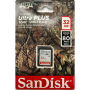 SanDisk SDSDUWC-032G-AWPWN 32GB Mossy Oak Ultra Plus SD Card