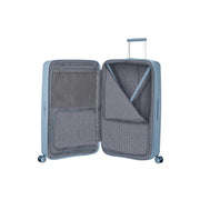 American Tourister FastForward Large Expandable Hardside Spinner Luggage, Steel Blue, 28 in, 155261-361E