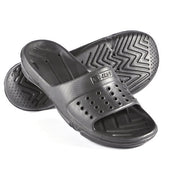 AND1 D604MB Men's Slide Sandals, Slip-On, Durable, Comfortable Fit, Lightweight, Black