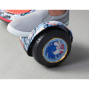 Sonic HOVPL103211-V1 the Hedgehog Hoverboard with 3D LED Light up Wheels, Hoverboard, Blue