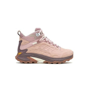 Merrell Moab Speed 2 Leather Mid Waterproof Hiking Boots for Women, Adobe Rose, Size 8.5 M, J038220