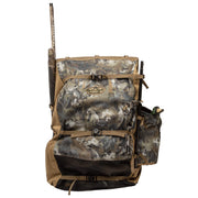 Rig Em Right Refuge Runner Hunting Backpack with Deluxe Padded Backrest, Multiple Compartments, Adjustable Cinch Straps, Optifade Timber Camo, 027-T
