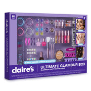 Claire's 1019027 Ultimate Glamour Box Slumber Party Makeover Set