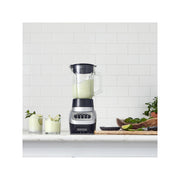 Black+Decker BL1230SG PowerCrush 6 Cup Black Blender with Glass Jar