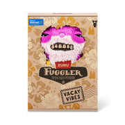 ZURU Fuggler Vacay Vibes Sketchy Squirrel 9 Inch Collectible Plush Toy, Cartoonish Monster with Human-Like Teeth, Soft Polyester, Multicolor, 15714A