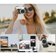 Wednkoly 5K Digital Camera for Photography 48MP, Black
