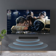 GCZ BT101 Sound Bar with Subwoofer 50W Wired & Wireless Bluetooth 3D Surround Home Audio Speakers