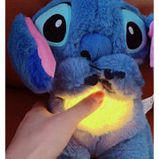 Junsice Anxiety Rhythmic Breathing Soothing Stitch Plushie, Blue