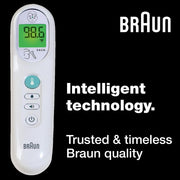 Braun BNT100US No Touch 3-In-1 Digital Thermometer, White