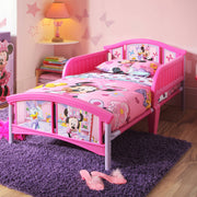 Delta Children BB86686MN-1061 Plastic Toddler Bed, Disney Minnie Mouse